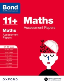 Bond 11+: Maths: Assessment Papers : 12+-13+ years, Paperback Book Bond 11+: Maths: Assessment Papers : 12+-13+ years, Paperback Book