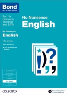 Bond: English: No Nonsense : 6-7 Years, Paperback Book Bond: English: No Nonsense : 6-7 Years, Paperback Book