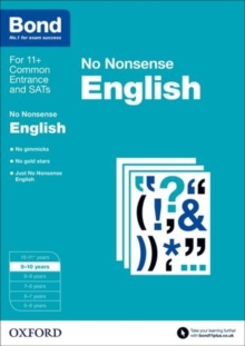 Bond: English: No Nonsense : 9-10 Years, Paperback Book Bond: English: No Nonsense : 9-10 Years, Paperback Book