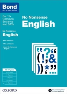 Bond: English: No Nonsense : 10-11+ years, Paperback Book Bond: English: No Nonsense : 10-11+ years, Paperback Book
