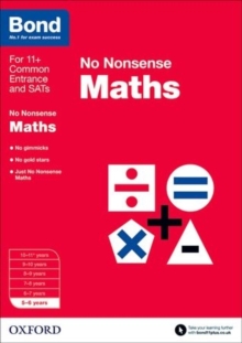 Bond: Maths: No Nonsense : 5-6 Years, Paperback Book Bond: Maths: No Nonsense : 5-6 Years, Paperback Book