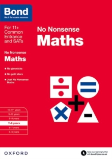 Bond: Maths: No Nonsense : 7-8 Years, Paperback Book Bond: Maths: No Nonsense : 7-8 Years, Paperback Book