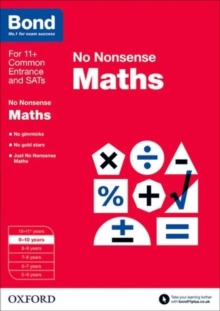 Bond: Maths: No Nonsense : 9-10 Years, Paperback Book Bond: Maths: No Nonsense : 9-10 Years, Paperback Book