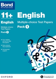 Bond 11+: English: Multiple-Choice Test Papers : Pack 1, Paperback Book Bond 11+: English: Multiple-Choice Test Papers : Pack 1, Paperback Book
