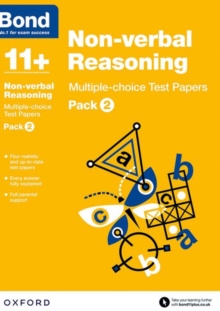Bond 11+: Non-verbal Reasoning: Multiple-choice Test Papers : Pack 2, Paperback Book Bond 11+: Non-verbal Reasoning: Multiple-choice Test Papers : Pack 2, Paperback Book