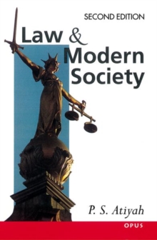 Law and Modern Society, Paperback Book Law and Modern Society, Paperback Book