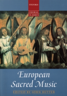 European Sacred Music : Vocal Score, Sheet music Book European Sacred Music : Vocal Score, Sheet music Book