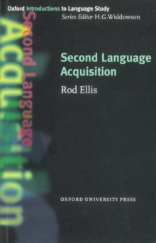 Second Language Acquisition, Paperback Book Second Language Acquisition, Paperback Book
