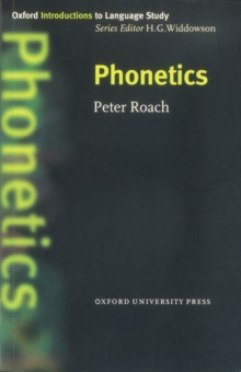 Phonetics, Paperback Phonetics, Paperback