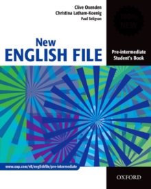 New English File Pre-Intermediate: Student's Book : Six-Level General English Course for Adults, Paperback Book New English File Pre-Intermediate: Student's Book : Six-Level General English Course for Adults, Paperback Book