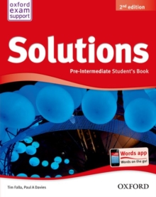 Solutions: Pre-Intermediate: Student's Book, Paperback Book Solutions: Pre-Intermediate: Student's Book, Paperback Book