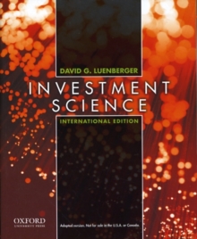 Investment Science, Paperback Book Investment Science, Paperback Book