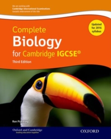 Complete Biology for Cambridge IGCSE Student Book, Mixed media product Complete Biology for Cambridge IGCSE Student Book, Mixed media product