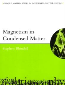 Magnetism in Condensed Matter, Paperback Book Magnetism in Condensed Matter, Paperback Book