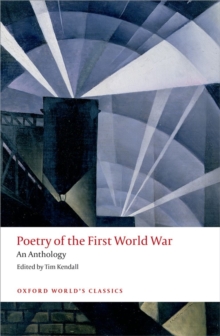 Poetry of the First World War : An Anthology, Paperback Book Poetry of the First World War : An Anthology, Paperback Book