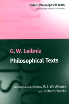 Philosophical Texts, Paperback Book Philosophical Texts, Paperback Book