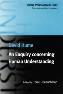 An Enquiry Concerning Human Understanding, Paperback Book An Enquiry Concerning Human Understanding, Paperback Book
