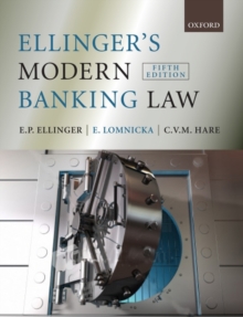 Ellinger's Modern Banking Law, Paperback Book Ellinger's Modern Banking Law, Paperback Book