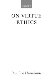 On Virtue Ethics, Paperback Book On Virtue Ethics, Paperback Book