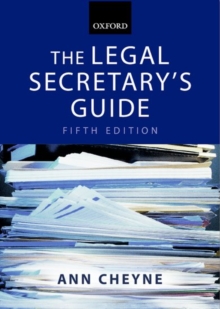 The Legal Secretary's Guide, Paperback Book The Legal Secretary's Guide, Paperback Book