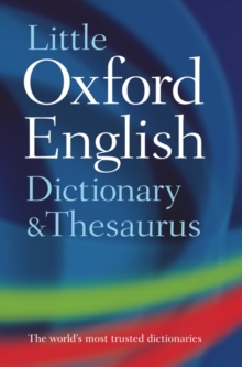 Little Oxford Dictionary and Thesaurus, Hardback Book Little Oxford Dictionary and Thesaurus, Hardback Book