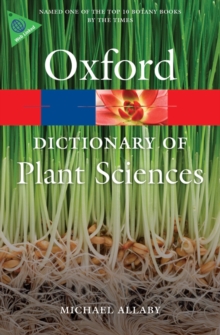 A Dictionary of Plant Sciences, Paperback Book A Dictionary of Plant Sciences, Paperback Book