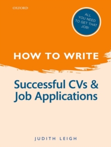 How to Write: Successful CVs and Job Applications, Hardback Book How to Write: Successful CVs and Job Applications, Hardback Book