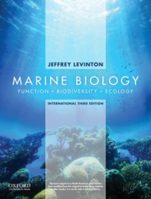 Marine Biology : Function, Biodiversity, Ecology, Paperback Marine Biology : Function, Biodiversity, Ecology, Paperback
