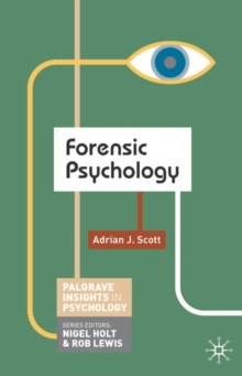 Forensic Psychology, Paperback Book Forensic Psychology, Paperback Book