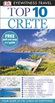 Dk Eyewitness Top 10 Travel Guide: Crete, Paperback Book Dk Eyewitness Top 10 Travel Guide: Crete, Paperback Book