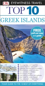 DK Eyewitness Top 10 Travel Guide: Greek Islands, Paperback Book DK Eyewitness Top 10 Travel Guide: Greek Islands, Paperback Book
