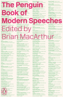 The Penguin Book of Modern Speeches, Paperback Book The Penguin Book of Modern Speeches, Paperback Book
