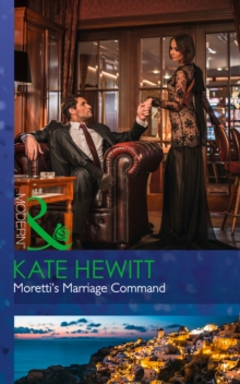 Moretti's Marriage Command, Paperback Book Moretti's Marriage Command, Paperback Book