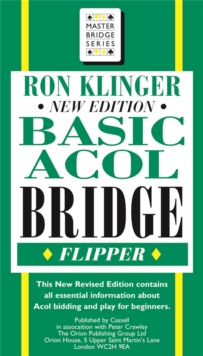 Basic Acol Bridge Flipper, Paperback Book Basic Acol Bridge Flipper, Paperback Book