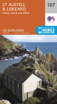 St.Austell, Liskeard, Fowey, Looe and Lostwithiel, Sheet map, folded Book St.Austell, Liskeard, Fowey, Looe and Lostwithiel, Sheet map, folded Book