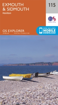 Exmouth and Sidmouth, Sheet map, folded Book Exmouth and Sidmouth, Sheet map, folded Book