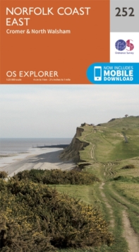 Norfolk Coast East, Sheet map, folded Book Norfolk Coast East, Sheet map, folded Book