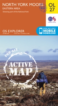 North York Moors - Eastern Area, Sheet map, folded Book North York Moors - Eastern Area, Sheet map, folded Book