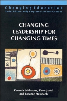 Changing Leadership for Changing Times, Paperback Book Changing Leadership for Changing Times, Paperback Book