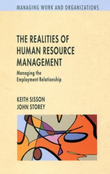 Realities of Human Resource Management, Paperback Book Realities of Human Resource Management, Paperback Book