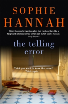 The Telling Error, Hardback The Telling Error, Hardback