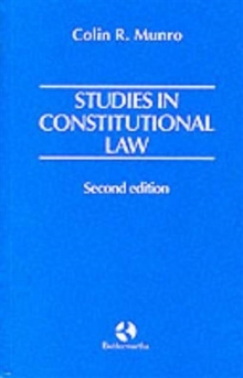 Studies in Constitutional Law, Paperback Book Studies in Constitutional Law, Paperback Book
