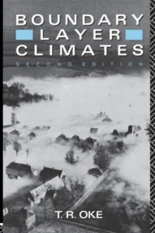 Boundary Layer Climates, Paperback Book Boundary Layer Climates, Paperback Book