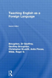Teaching English as a Foreign Language, Paperback Book Teaching English as a Foreign Language, Paperback Book