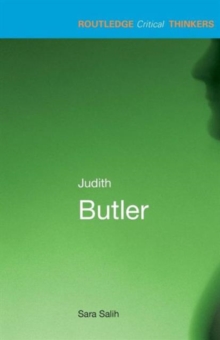 Judith Butler, Paperback Book Judith Butler, Paperback Book