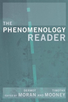 The Phenomenology Reader, Paperback Book The Phenomenology Reader, Paperback Book