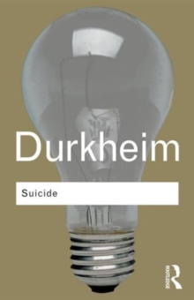 Suicide : A Study in Sociology, Paperback Book Suicide : A Study in Sociology, Paperback Book