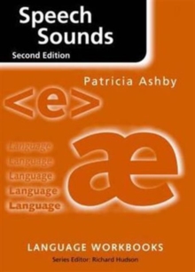 Speech Sounds, Paperback Speech Sounds, Paperback