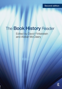 The Book History Reader, Paperback Book The Book History Reader, Paperback Book