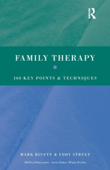 Family Therapy : 100 Key Points and Techniques, Paperback Book Family Therapy : 100 Key Points and Techniques, Paperback Book
